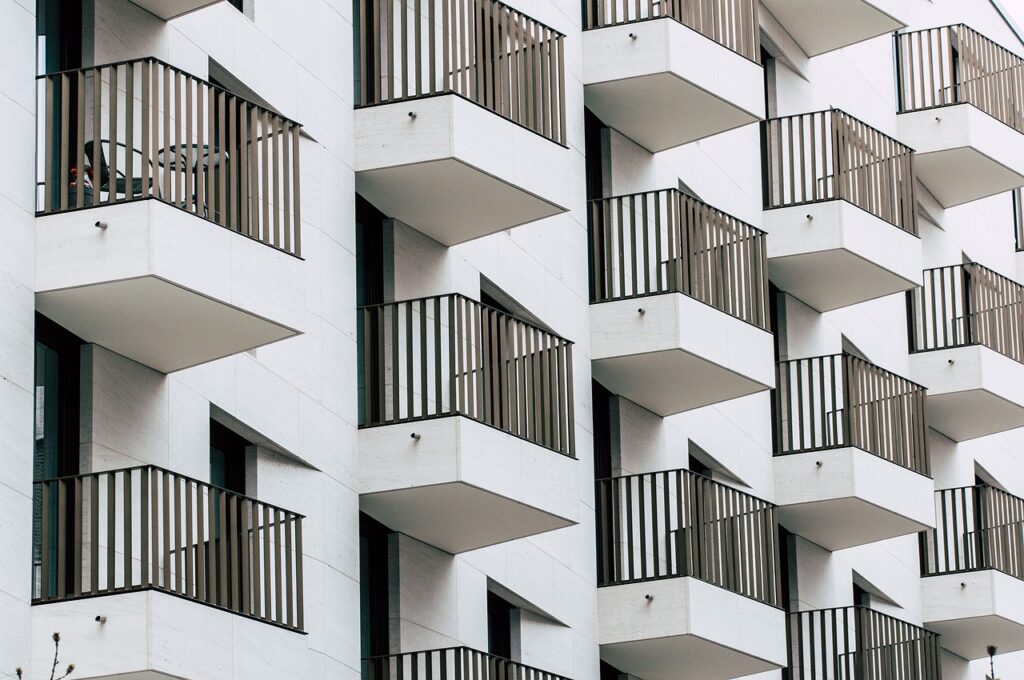 balcon appartement façade